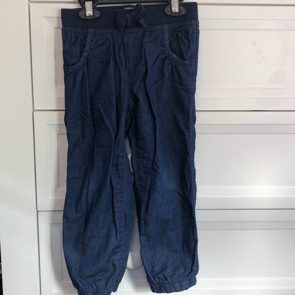 Never worn Baby Gap dark blue denim pants
